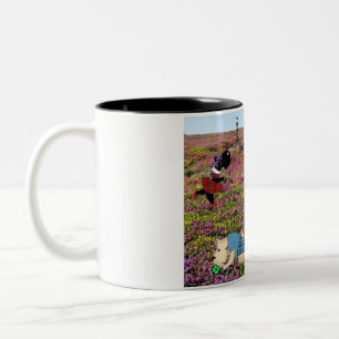 2 Couleurs 11 tasse de ton de l'once deux avec le logo de