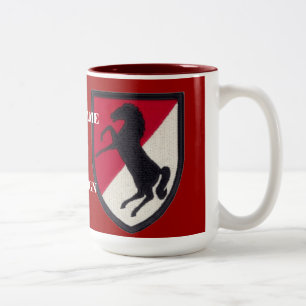 2 Couleurs 11ème Tasse de correction d'ACR "Blackhorse"