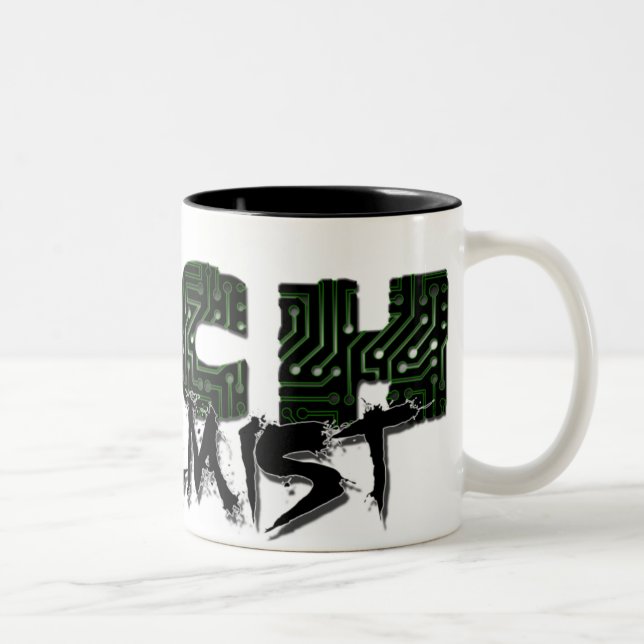2 Couleurs 15 onces. Tasse de TechStremist (Droit)