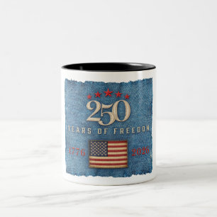 2 Couleurs 250 Ans de Liberté - Tasse à Café