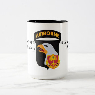 2 Couleurs 2ème Tasse d'artillerie de campagne de milliard