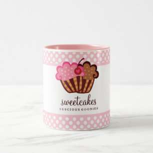 2 Couleurs 311-Sweet durcit la tasse de petit gâteau