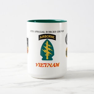2 Couleurs 5ème TASSE de MÉDECIN du VIETNAM de GROUPE de