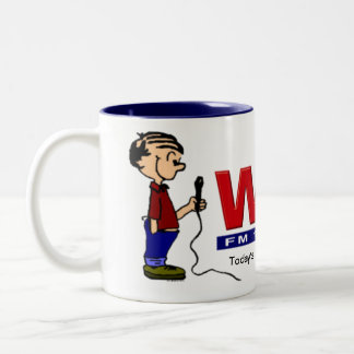 2 Couleurs A12 - Tasse de café de type d'annonceur de WCDO