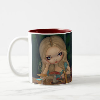 2 Couleurs Alice dans le pays des merveilles et la tasse