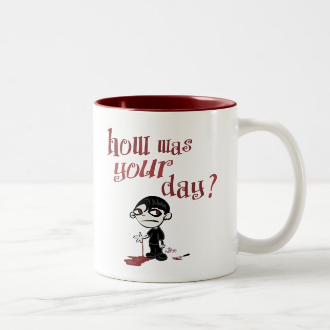 2 Couleurs Allait comment votre tasse de jour (Droit)