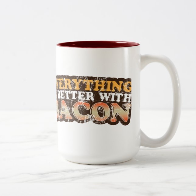 2 Couleurs Améliorez avec la tasse de lard (Droit)
