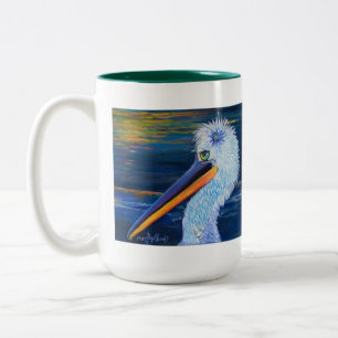 2 Couleurs Ami-Pétunia d'alpaga avec la tasse d'histoire