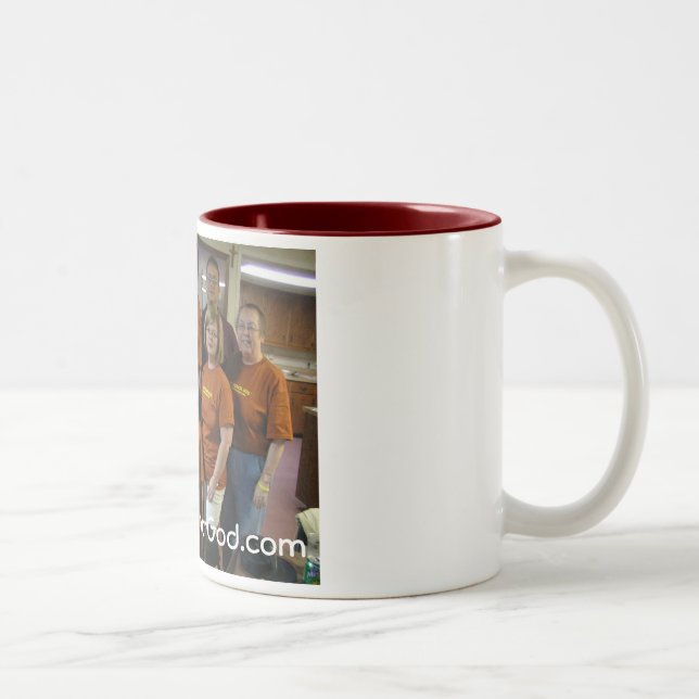 2 Couleurs Amis juste de tasse de Dieu d'honneur (Droit)