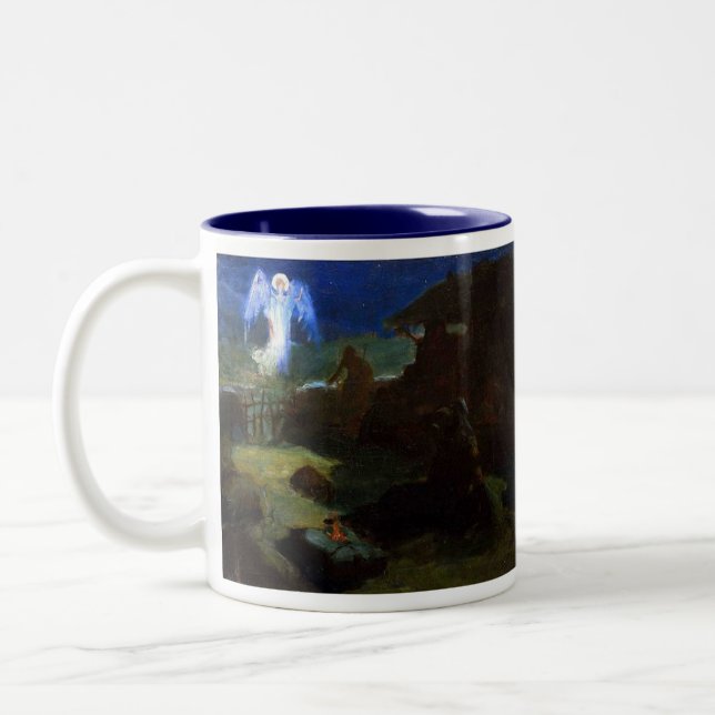 2 Couleurs Annonce dans la tasse de bergers (Gauche)