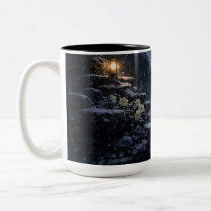 2 Couleurs Arche de ruine gothique Tasse noire   Soothing Sav