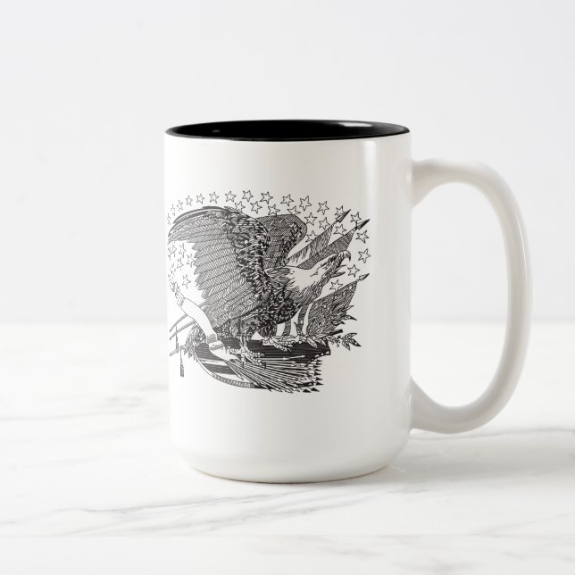 2 Couleurs Armée grande de la tasse de République (Droit)