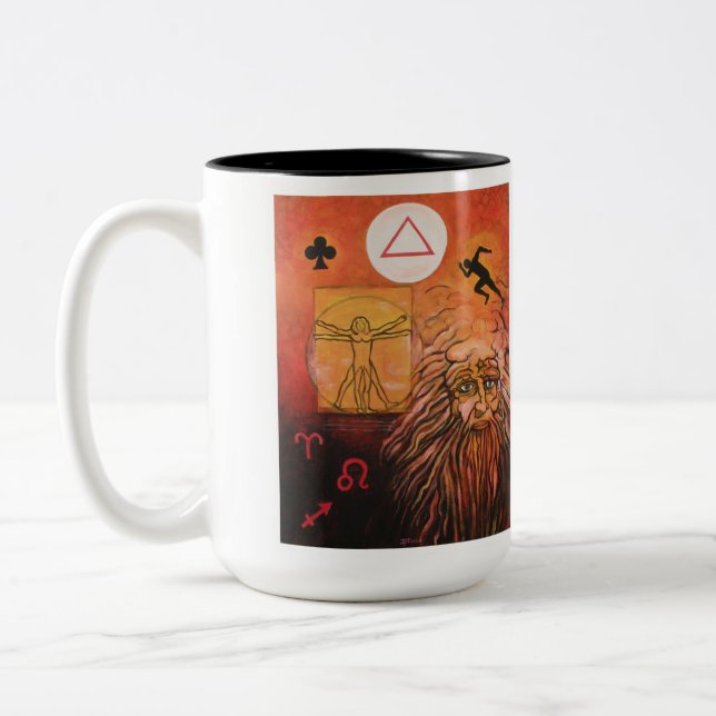 2 Couleurs As de tasse du feu (Gauche)