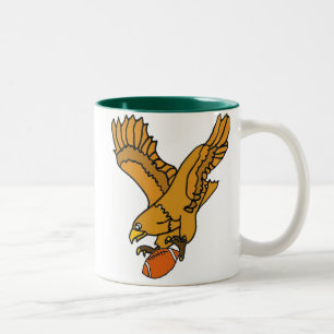 2 Couleurs AY- Eagles et tasse du football