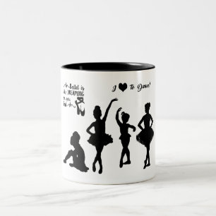 2 Couleurs Ballerina est une tasse à café aux deux tonalités.