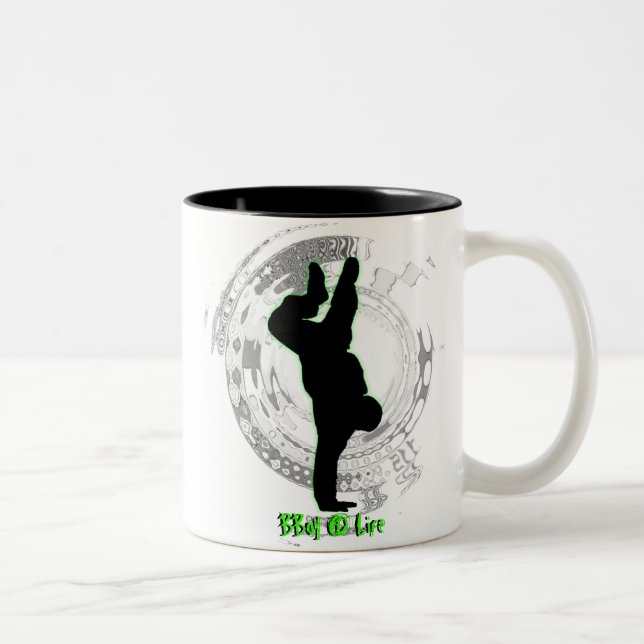 2 Couleurs BBoy tasse des 4 vies (Droit)