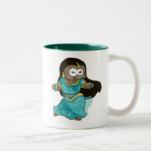 2 Couleurs Belle tasse de café de geek de Bollywood