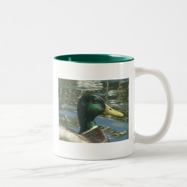 2 Couleurs Belle tasse personnalisable de canard (Droit)