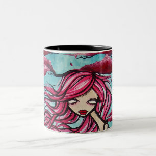 2 Couleurs "Berceuse tasse d'oiseau de terre", noire