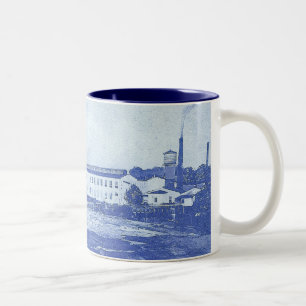 2 Couleurs Bleu de Camperdown tasse de 15 onces