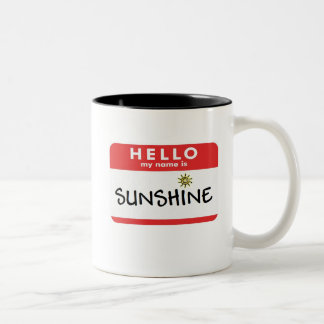 2 Couleurs Bonjour tasse de soleil