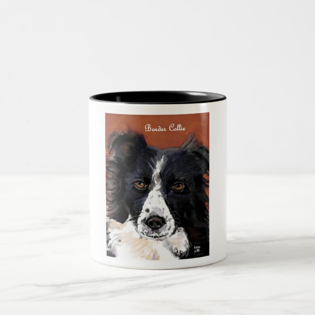 2 Couleurs Bonne tasse de frontière (Centre)