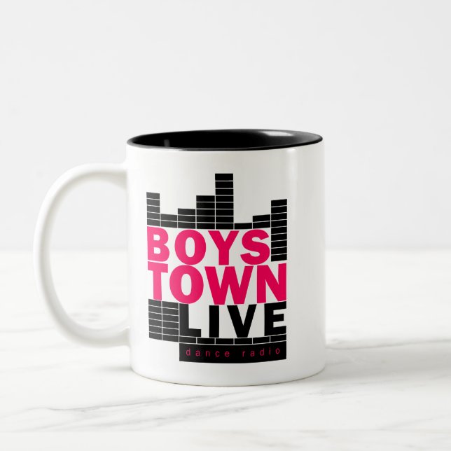 2 Couleurs Boystown vivant -   tasse (Gauche)