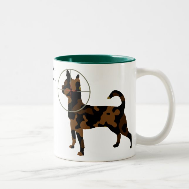 2 Couleurs Brun de camo de PC de tasse de GLORVACHI (Droit)