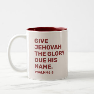 2 Couleurs Cadeau année 2025 Tasse JW