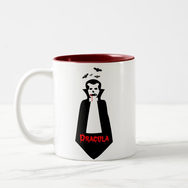 2 Couleurs Cadeau de tasse de Dracula (Gauche)