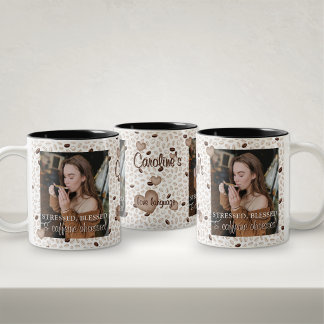 2 Couleurs Cadeau de tasse photo pour amateurs de café pour e