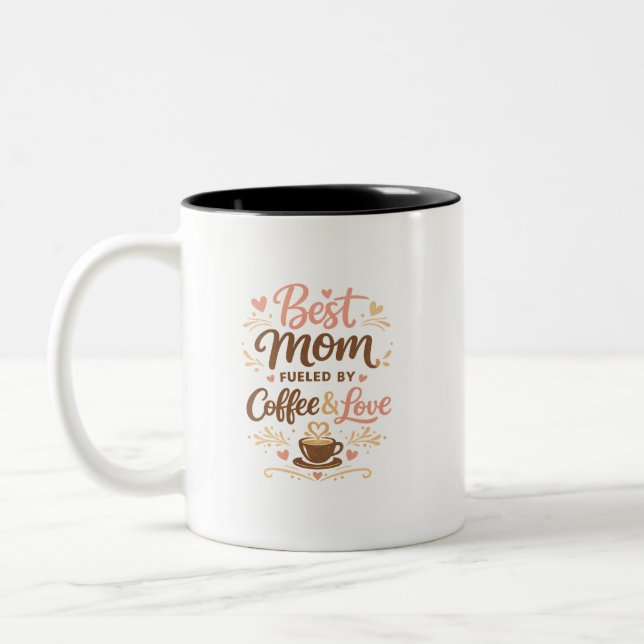 2 Couleurs Cadeau pour maman tasse à café (Gauche)