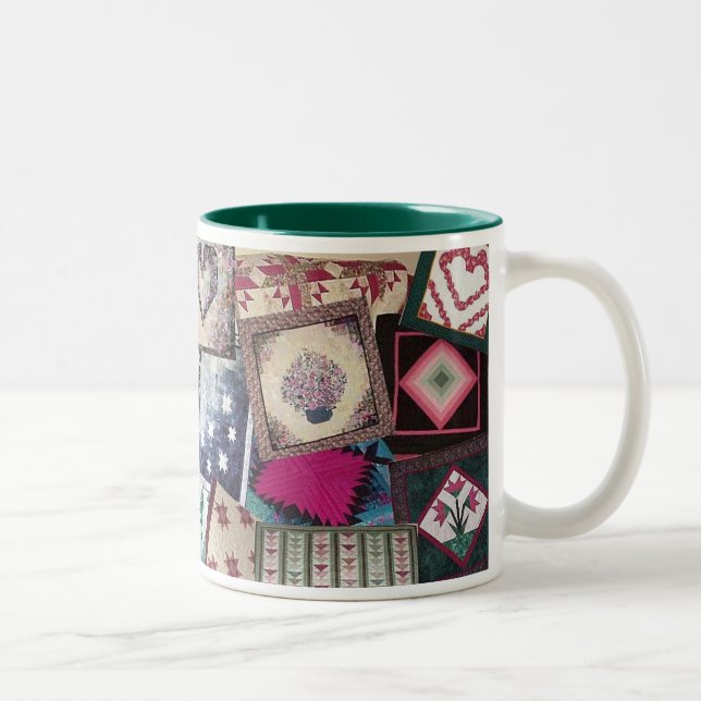 2 Couleurs Café et tasse d'édredons (Droit)