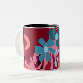 2 Couleurs caractéristiques de tasse de fleur