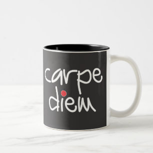 2 Couleurs Carpe Diem - saisissez la tasse de jour