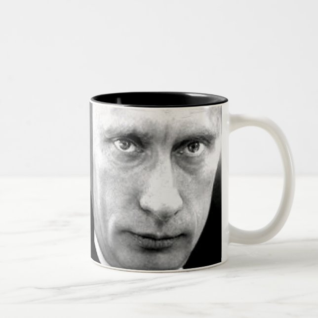 2 Couleurs CB Poutine hilare et tasse de Rasputin (Droit)