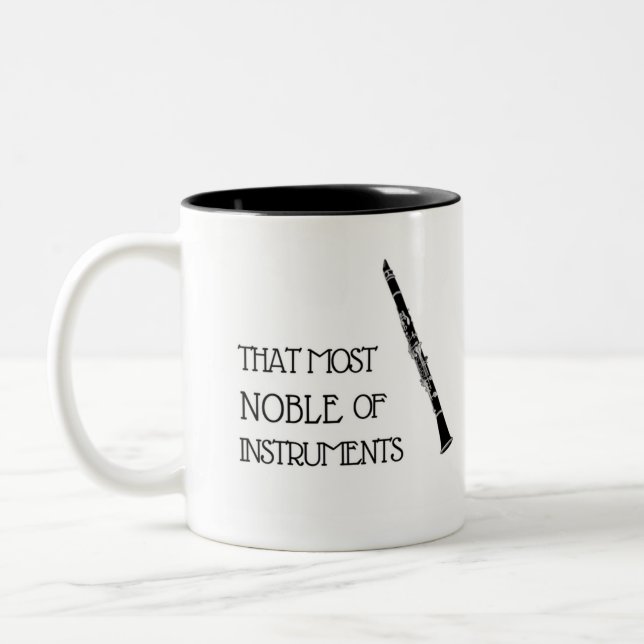 2 Couleurs Ce plus noble des instruments - tasse de (Gauche)