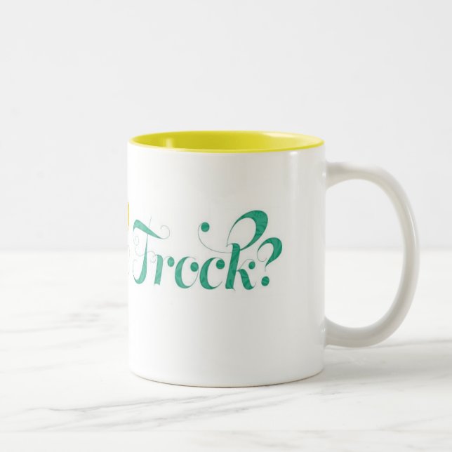 2 Couleurs "Ce qui la robe ?" Tasse de café (Droit)