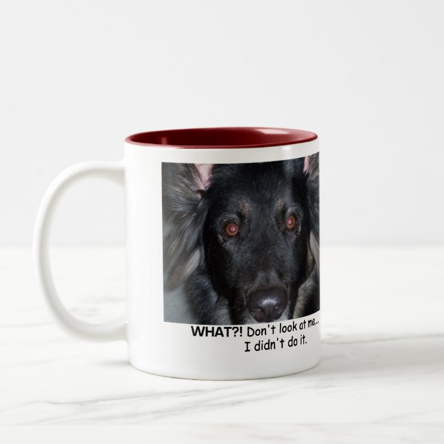 2 Couleurs Ce qui ? ! Tasse (Gauche)