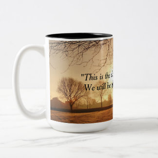 2 Couleurs "C'est le jour où le seigneur a fait" la tasse de