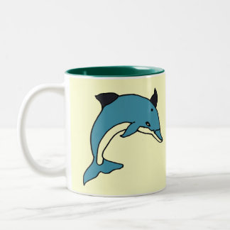 2 Couleurs CH saut de la tasse de dauphin
