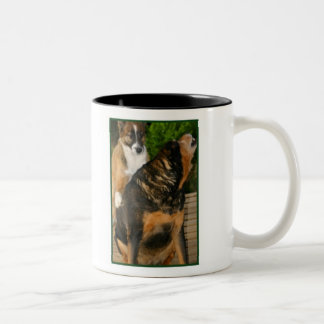 2 Couleurs Chaque jour est tasse de café de journée en milieu