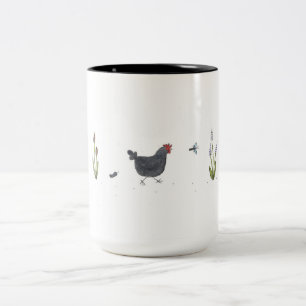 2 Couleurs Chasse de la tasse de libellules