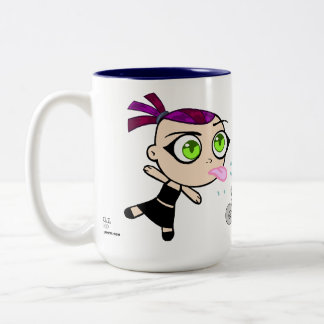 2 Couleurs Chibi mousseux et tasse de Germaine