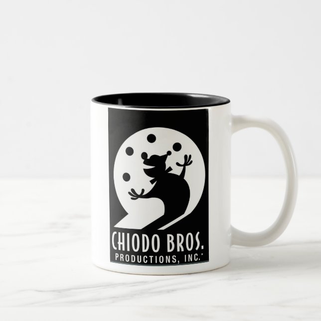 2 Couleurs chiodobros - CBP Logo'07 Tasse (Droit)