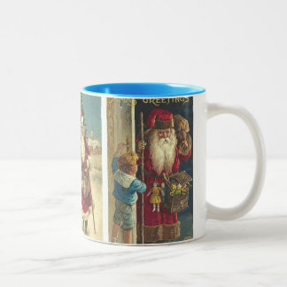 2 Couleurs Chocolat chaud de tasse de Noël de Père Noël