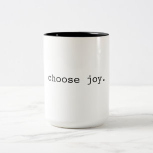 2 Couleurs choisissez la tasse de café inspirée de joie