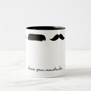 2 Couleurs choisissez votre tasse de moustache