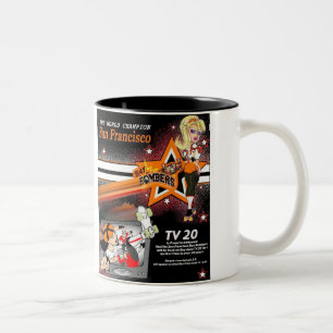 2 Couleurs cinquante-cinquième Tasse de bombardier