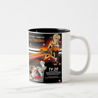 2 Couleurs cinquante-cinquième Tasse de bombardier